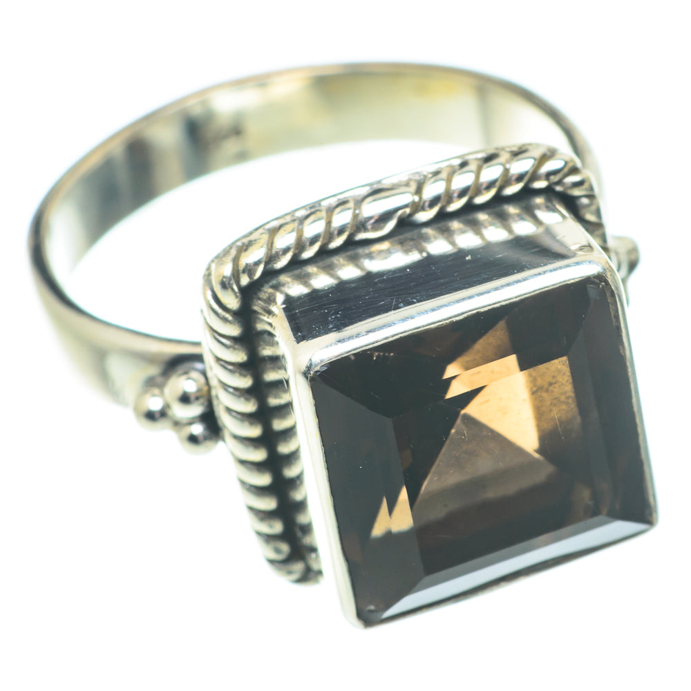 Smoky Quartz Rings handcrafted by Ana Silver Co - RING66286