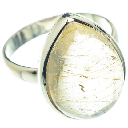 Rutilated Quartz Rings handcrafted by Ana Silver Co - RING66297