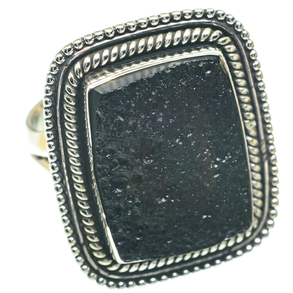 Tektite Rings handcrafted by Ana Silver Co - RING66302