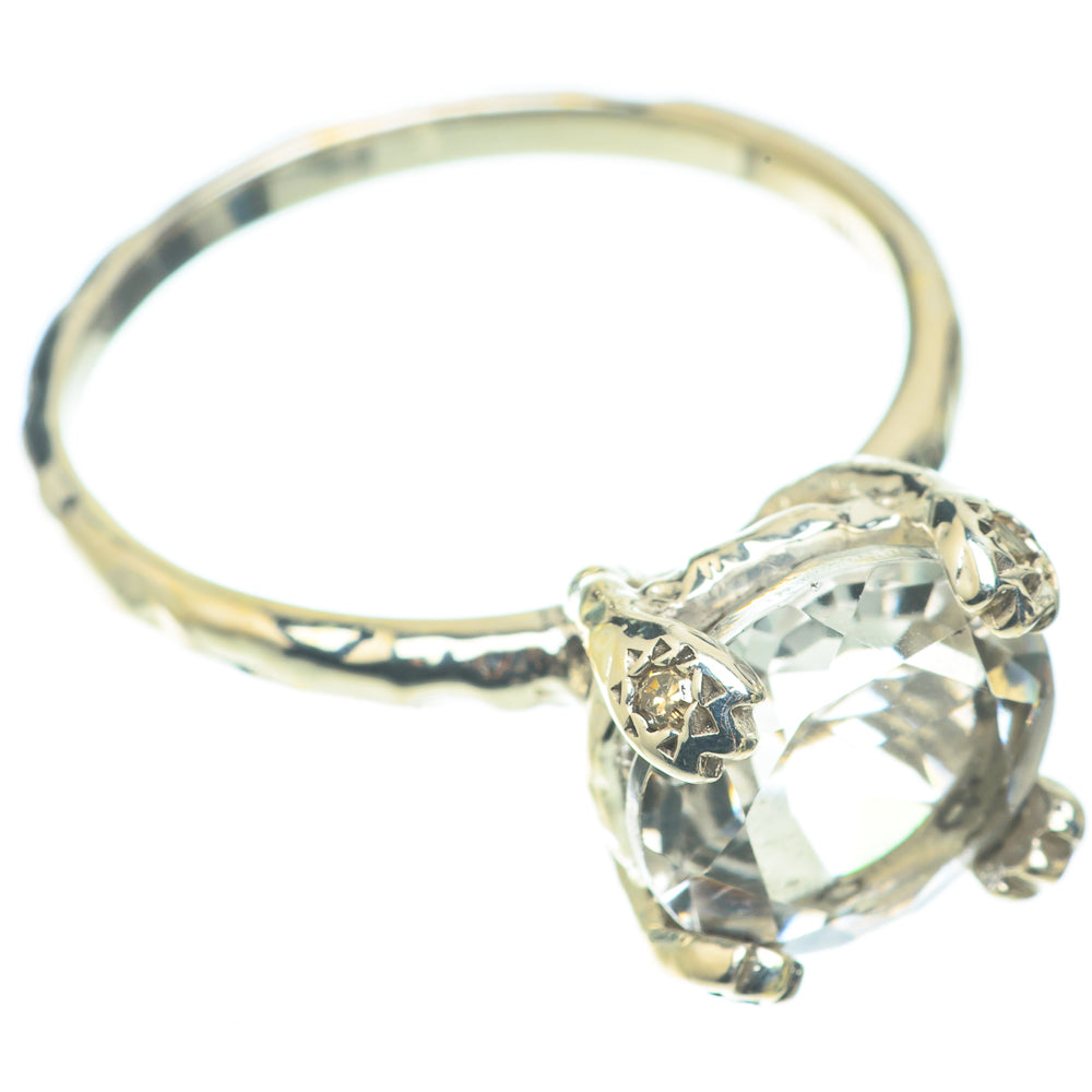 White Quartz Rings handcrafted by Ana Silver Co - RING66303