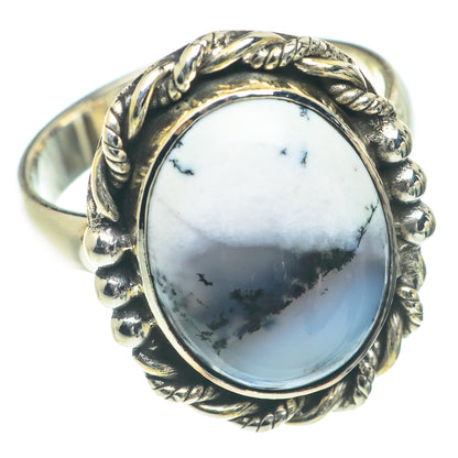Dendritic Opal Rings handcrafted by Ana Silver Co - RING66304