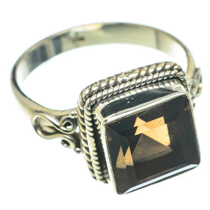 Smoky Quartz Rings handcrafted by Ana Silver Co - RING66313