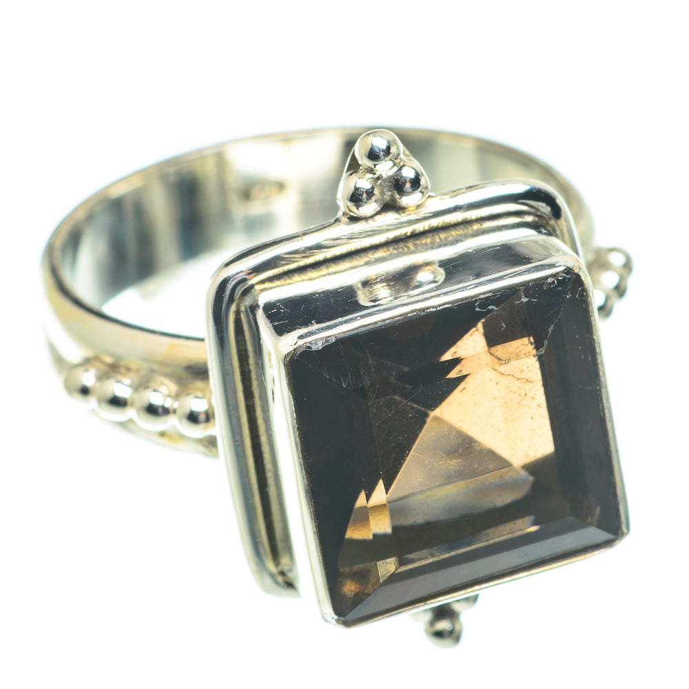 Smoky Quartz Rings handcrafted by Ana Silver Co - RING66314