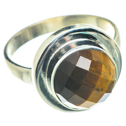 Tiger Eye Rings handcrafted by Ana Silver Co - RING66315
