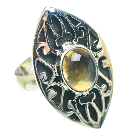 Citrine Rings handcrafted by Ana Silver Co - RING66321 - Photo 2