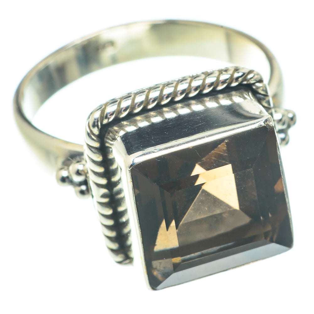 Smoky Quartz Rings handcrafted by Ana Silver Co - RING66348