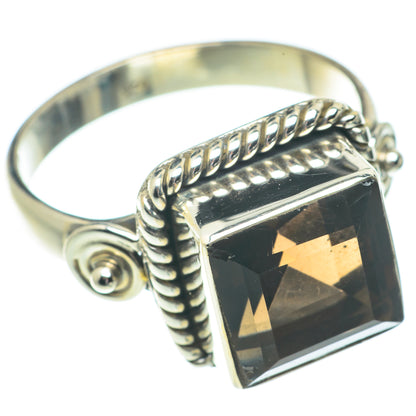 Smoky Quartz Rings handcrafted by Ana Silver Co - RING66349