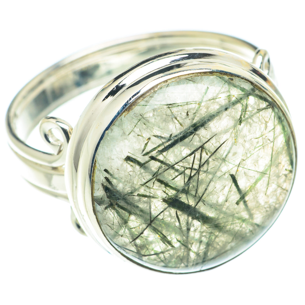 Tourmalinated Quartz Rings handcrafted by Ana Silver Co - RING66365