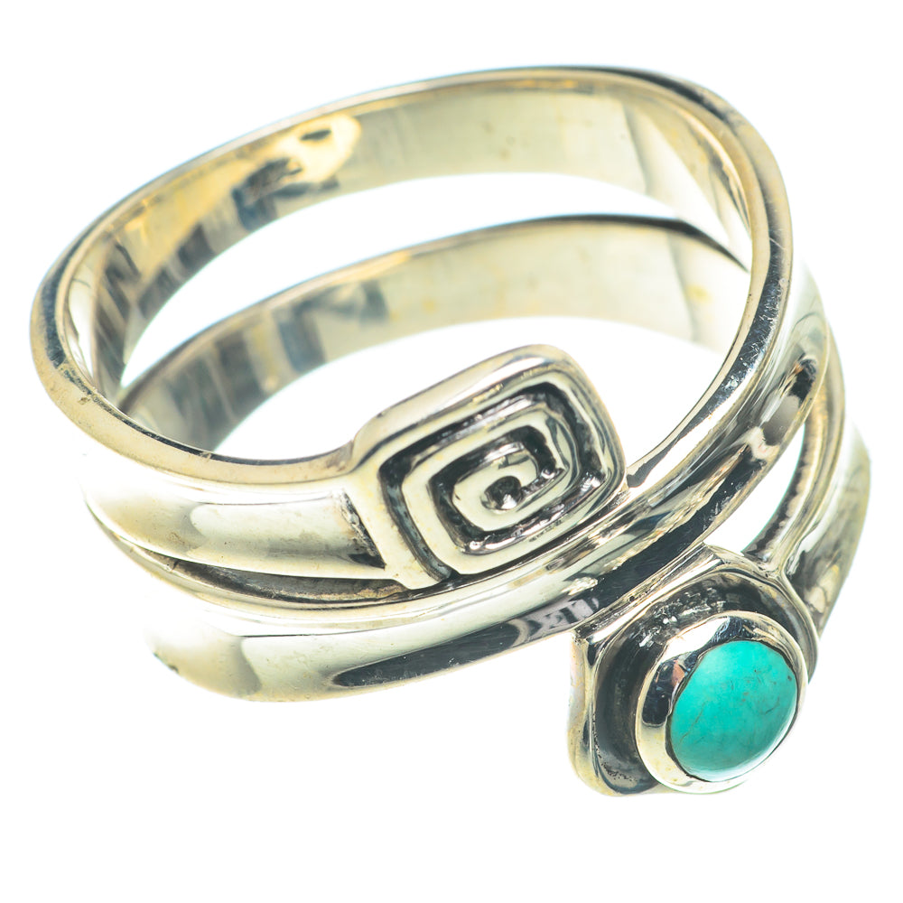 Tibetan Turquoise Rings handcrafted by Ana Silver Co - RING66372