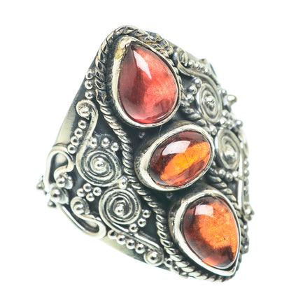 Garnet Rings handcrafted by Ana Silver Co - RING66377