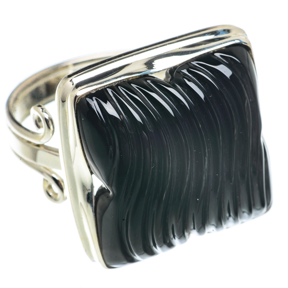 Black Onyx Rings handcrafted by Ana Silver Co - RING66385