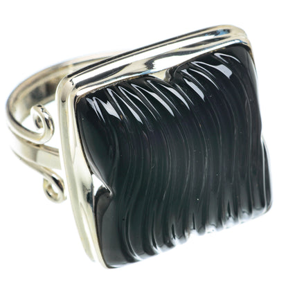 Black Onyx Rings handcrafted by Ana Silver Co - RING66385