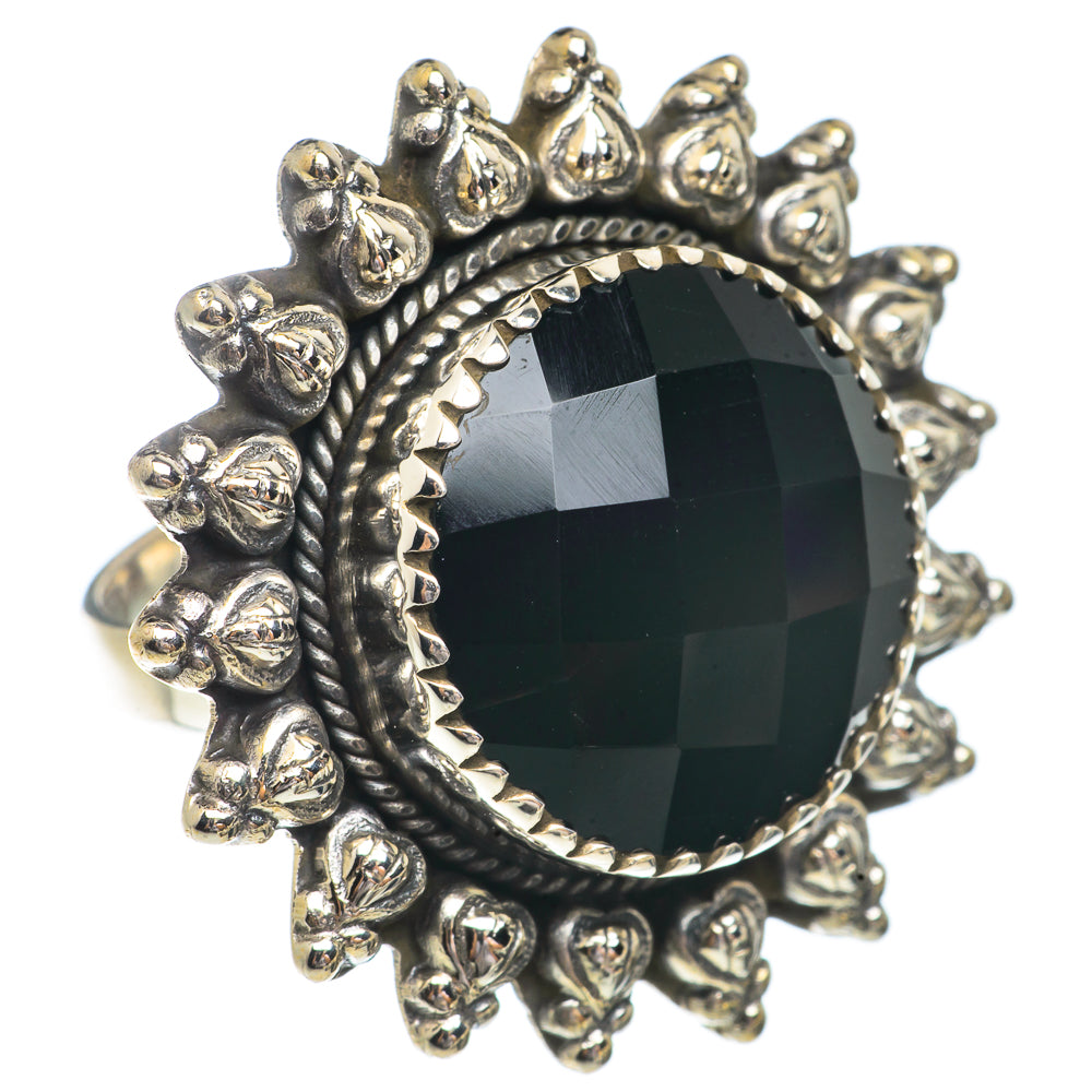 Black Onyx Rings handcrafted by Ana Silver Co - RING66386