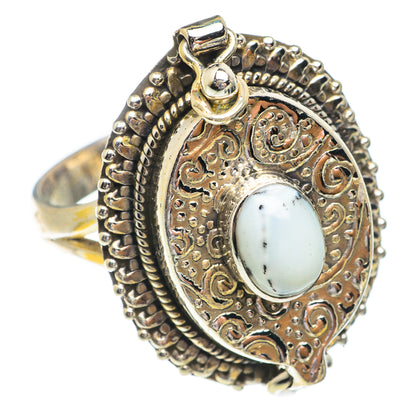 Dendritic Opal Rings handcrafted by Ana Silver Co - RING66393