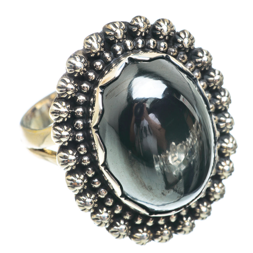 Hematite Rings handcrafted by Ana Silver Co - RING66401