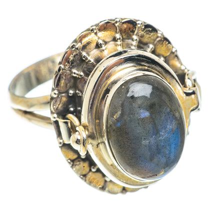 Labradorite Rings handcrafted by Ana Silver Co - RING66405