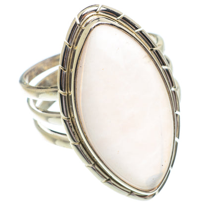 Rose Quartz Rings handcrafted by Ana Silver Co - RING66421