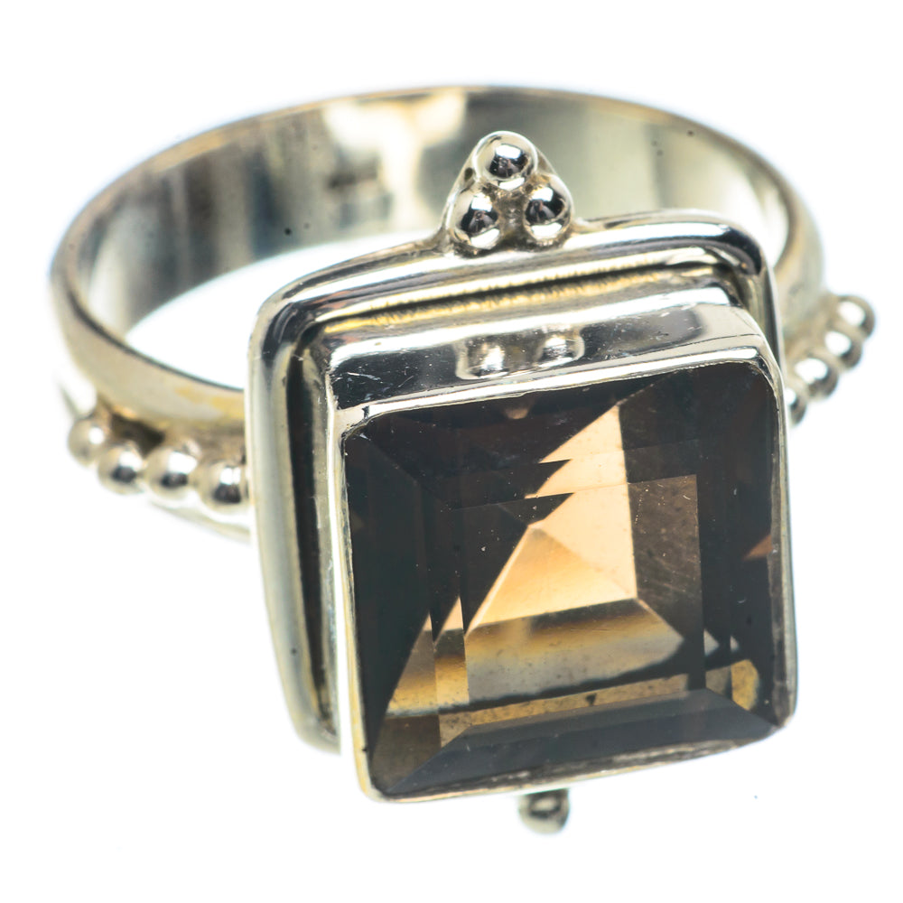 Smoky Quartz Rings handcrafted by Ana Silver Co - RING66444