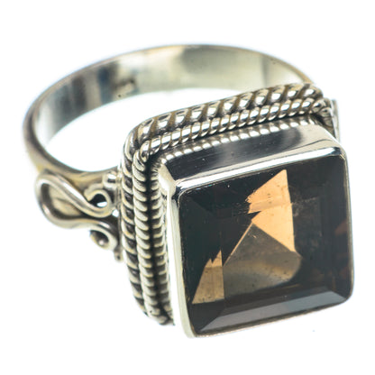 Smoky Quartz Rings handcrafted by Ana Silver Co - RING66445