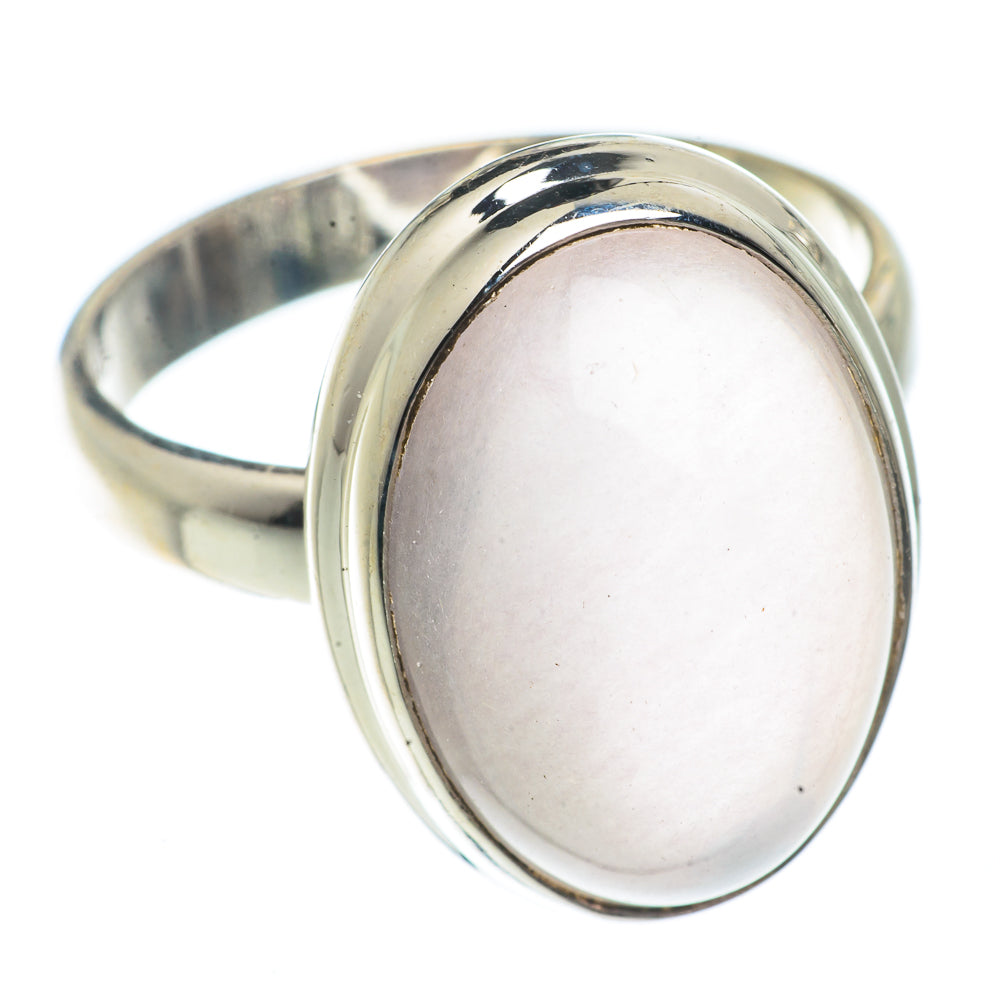 Rose Quartz Rings handcrafted by Ana Silver Co - RING66448