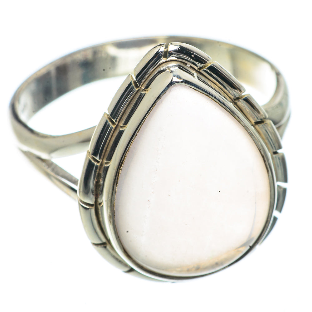 Rose Quartz Rings handcrafted by Ana Silver Co - RING66450