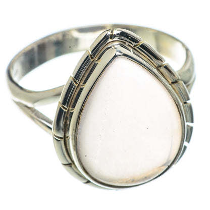 Rose Quartz Rings handcrafted by Ana Silver Co - RING66450
