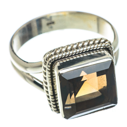 Smoky Quartz Rings handcrafted by Ana Silver Co - RING66466