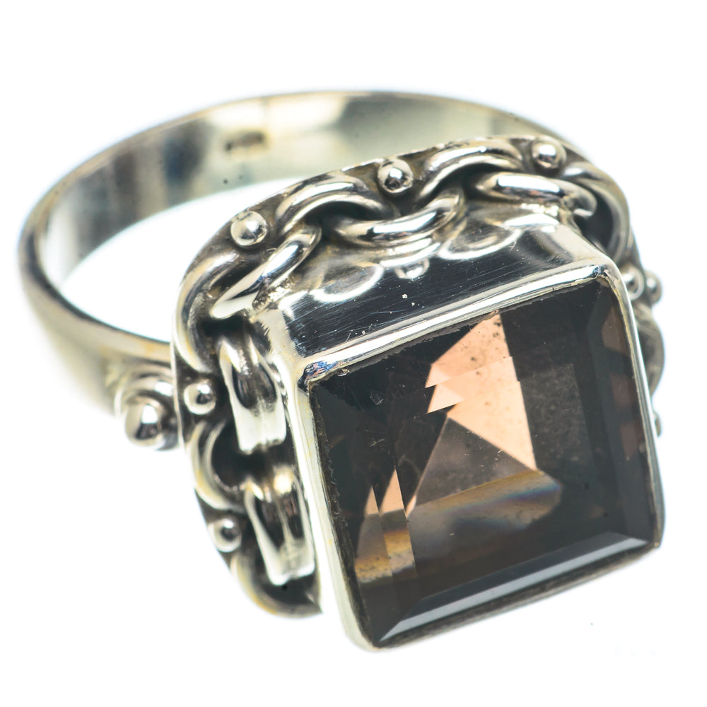 Smoky Quartz Rings handcrafted by Ana Silver Co - RING66468