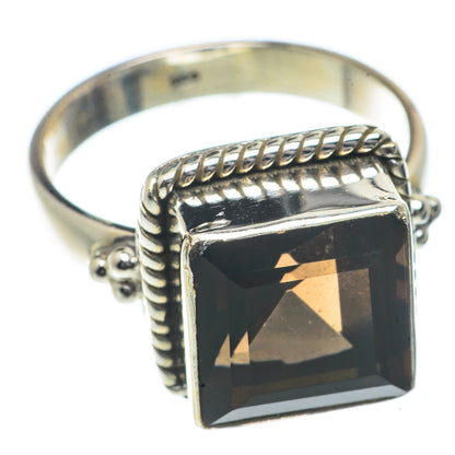 Smoky Quartz Rings handcrafted by Ana Silver Co - RING66469
