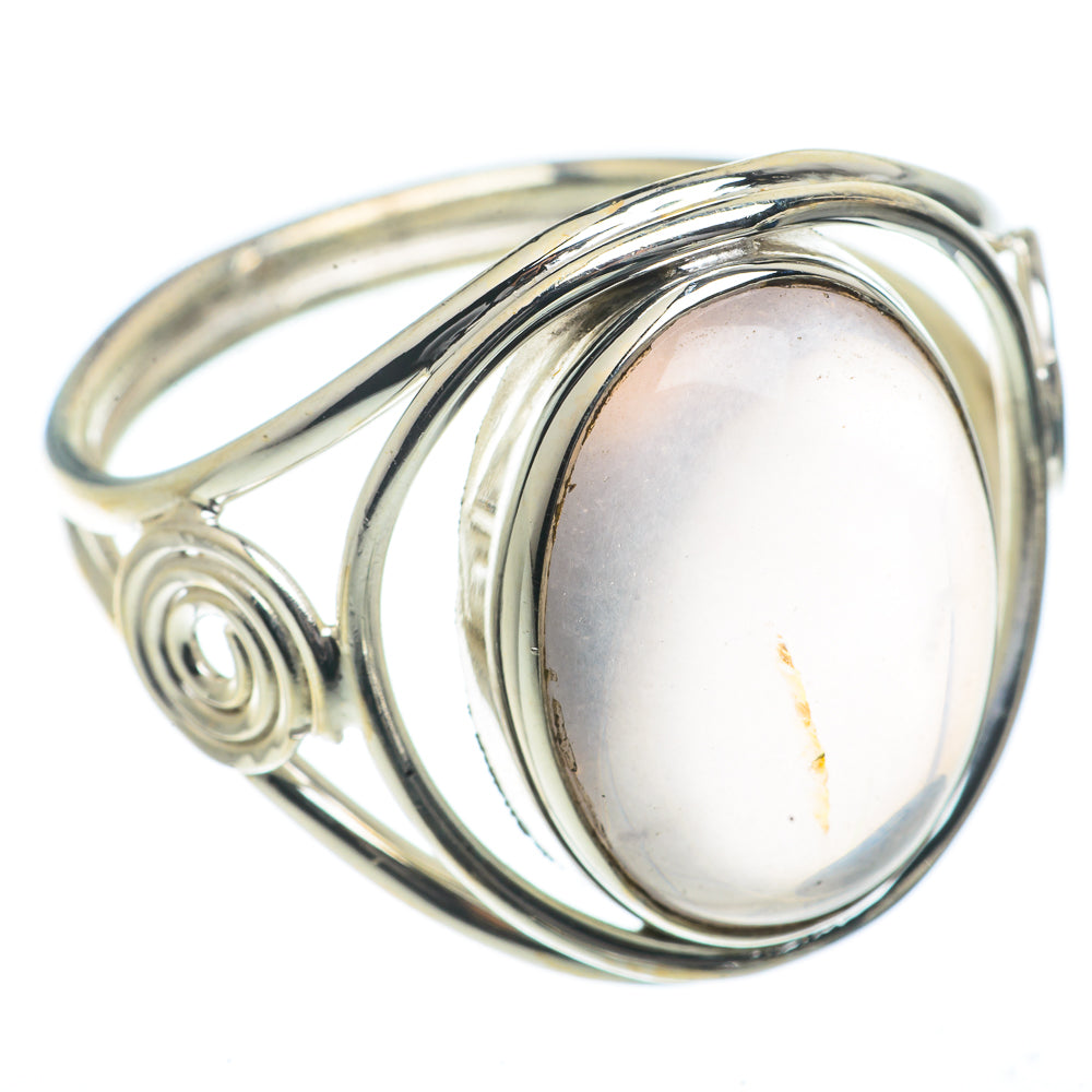 Rose Quartz Rings handcrafted by Ana Silver Co - RING66476