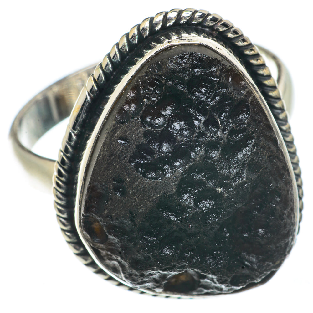 Tektite Rings handcrafted by Ana Silver Co - RING66486