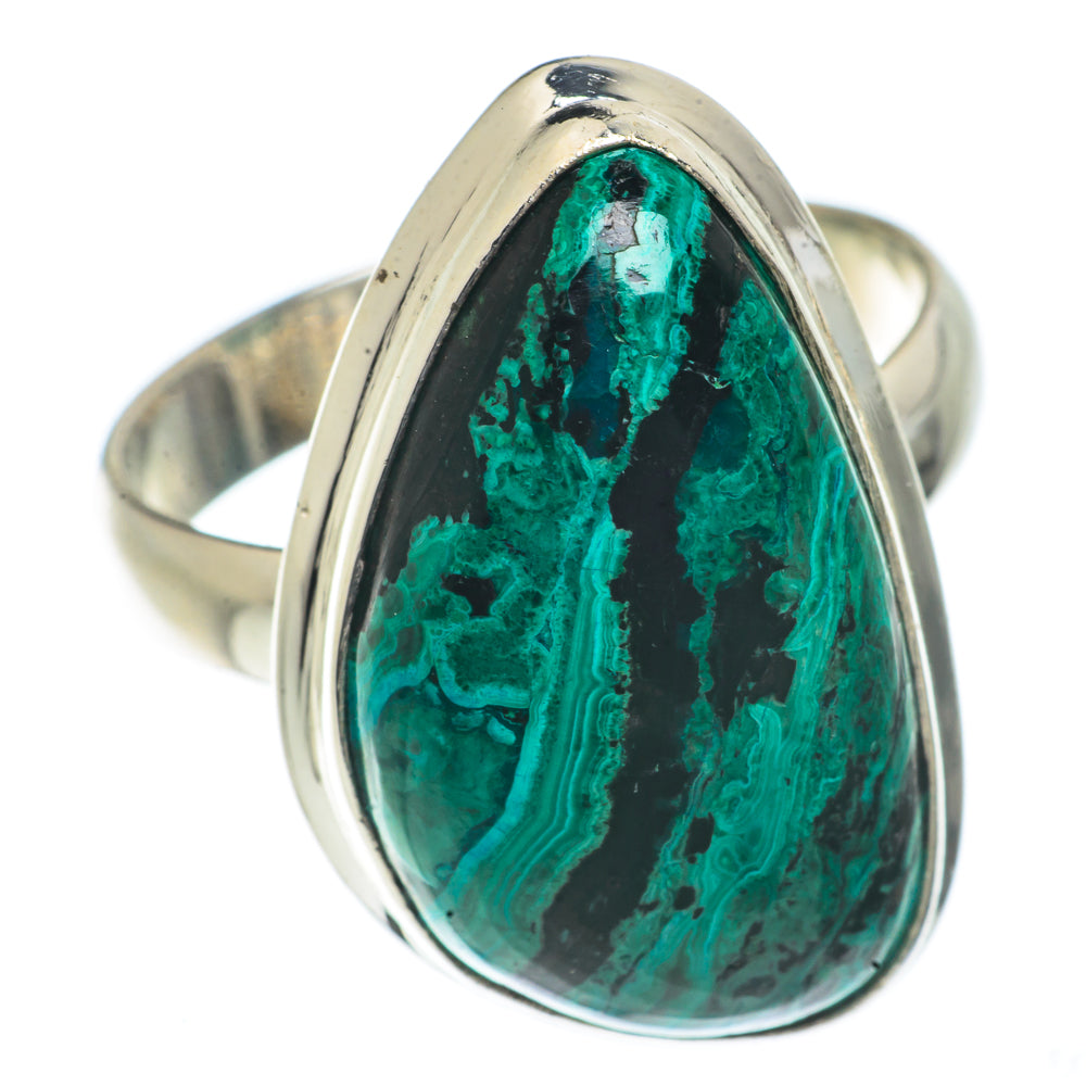 Chrysocolla Rings handcrafted by Ana Silver Co - RING66493