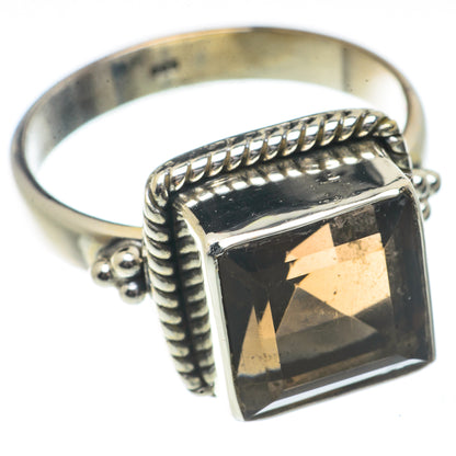 Smoky Quartz Rings handcrafted by Ana Silver Co - RING66495