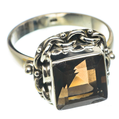 Smoky Quartz Rings handcrafted by Ana Silver Co - RING66496