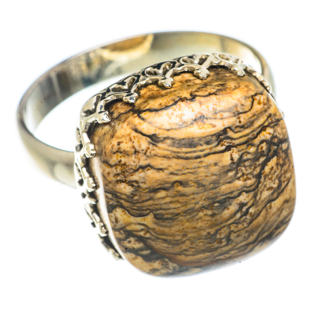 Picture Jasper Rings handcrafted by Ana Silver Co - RING66497 - Photo 2