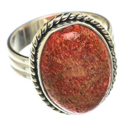Sponge Coral Rings handcrafted by Ana Silver Co - RING66500