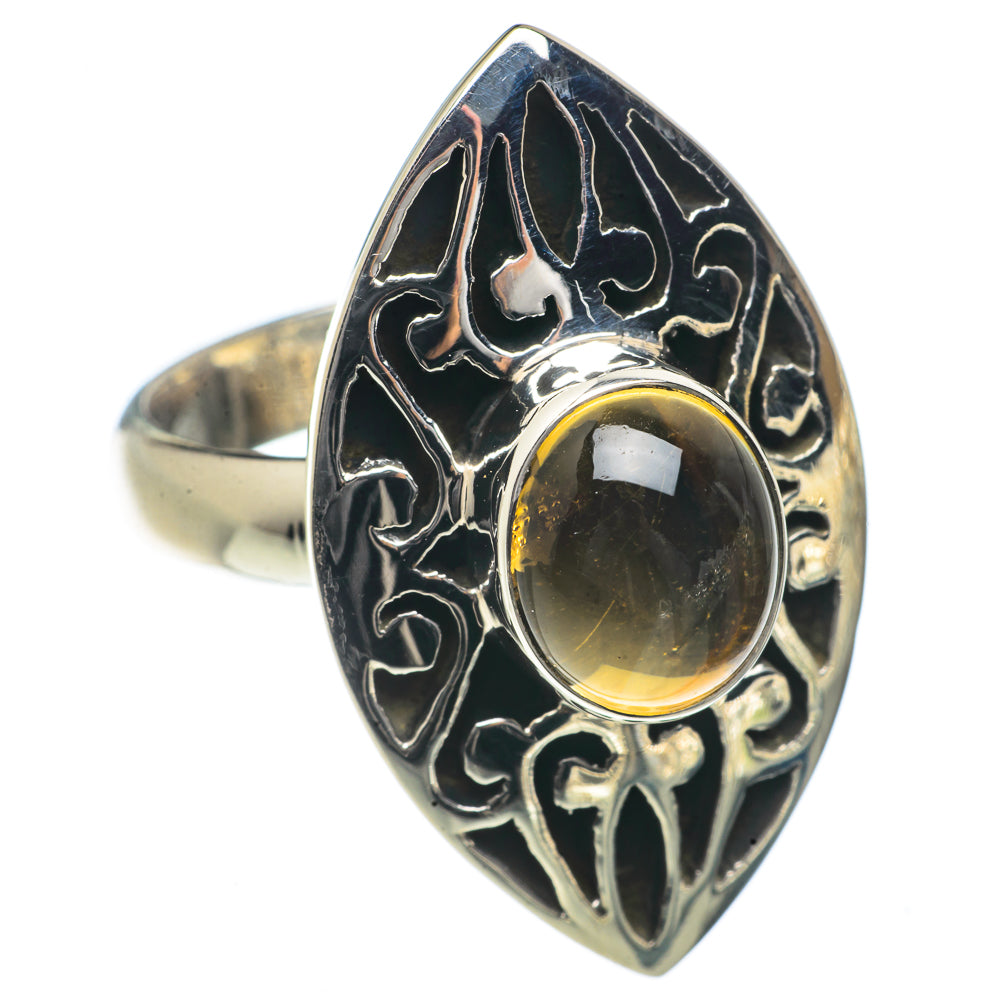 Citrine Rings handcrafted by Ana Silver Co - RING66501