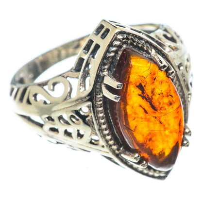 Baltic Amber Rings handcrafted by Ana Silver Co - RING66503