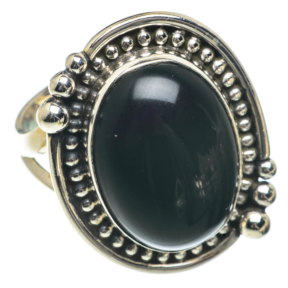 Black Onyx Rings handcrafted by Ana Silver Co - RING66512
