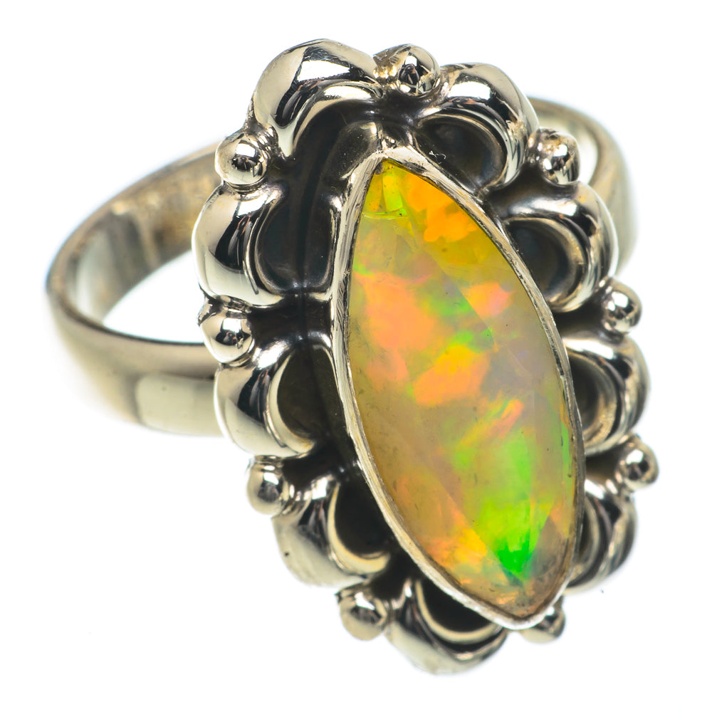 Ethiopian Opal Rings handcrafted by Ana Silver Co - RING66514