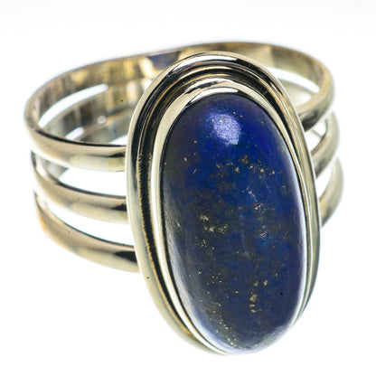 Lapis Lazuli Rings handcrafted by Ana Silver Co - RING66517