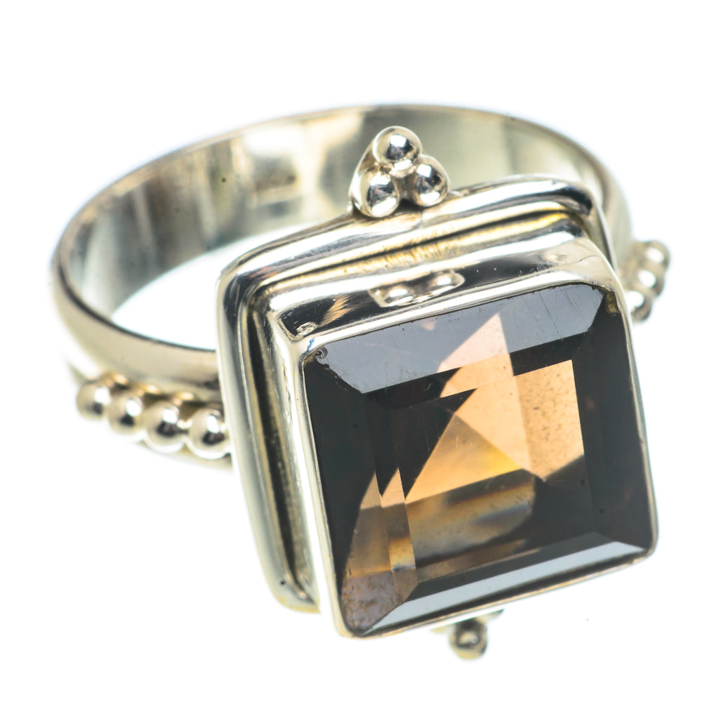 Smoky Quartz Rings handcrafted by Ana Silver Co - RING66522