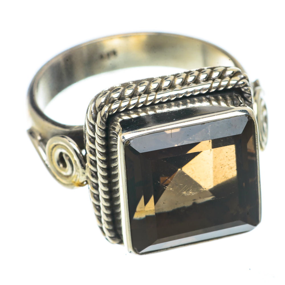 Smoky Quartz Rings handcrafted by Ana Silver Co - RING66523
