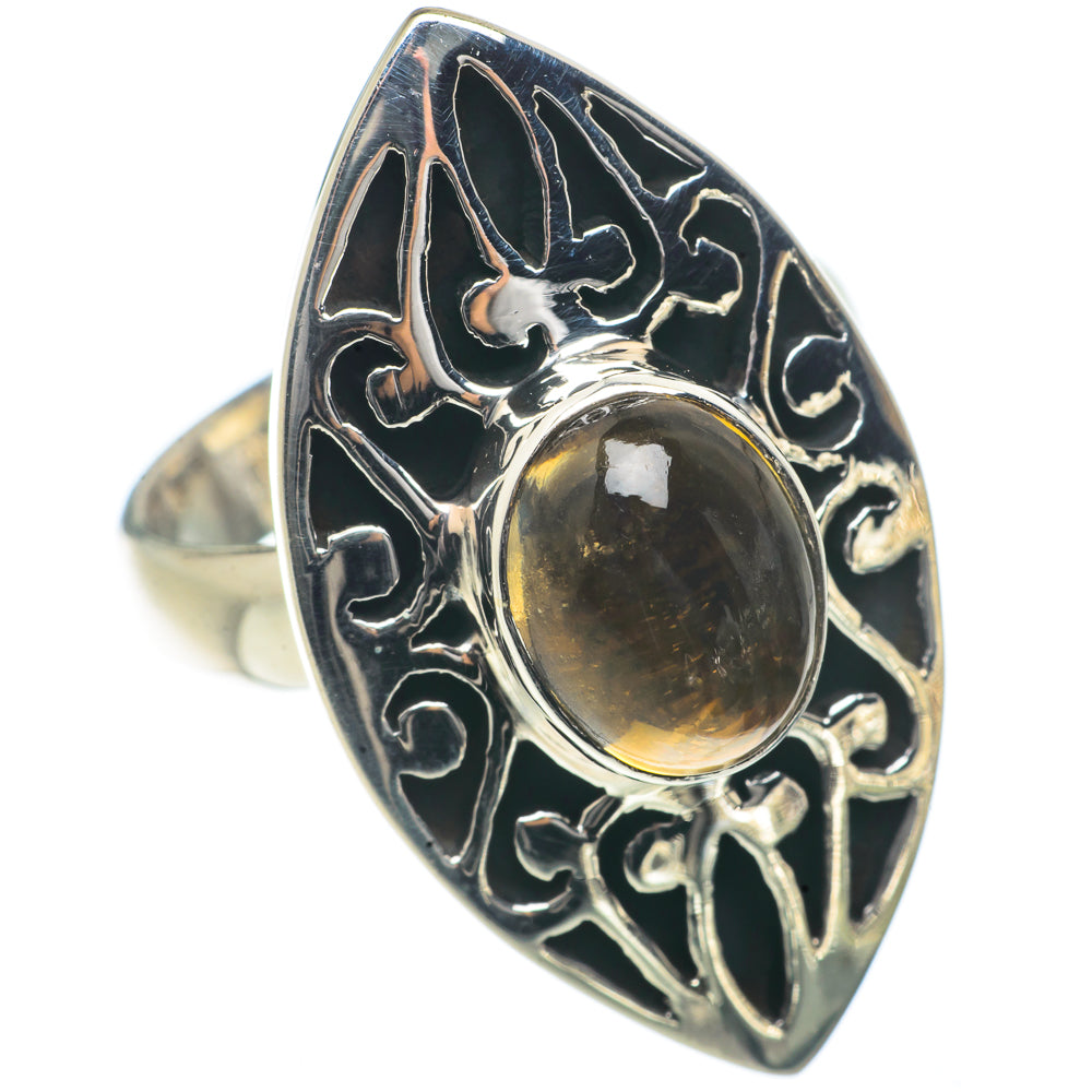 Smoky Quartz Rings handcrafted by Ana Silver Co - RING66524
