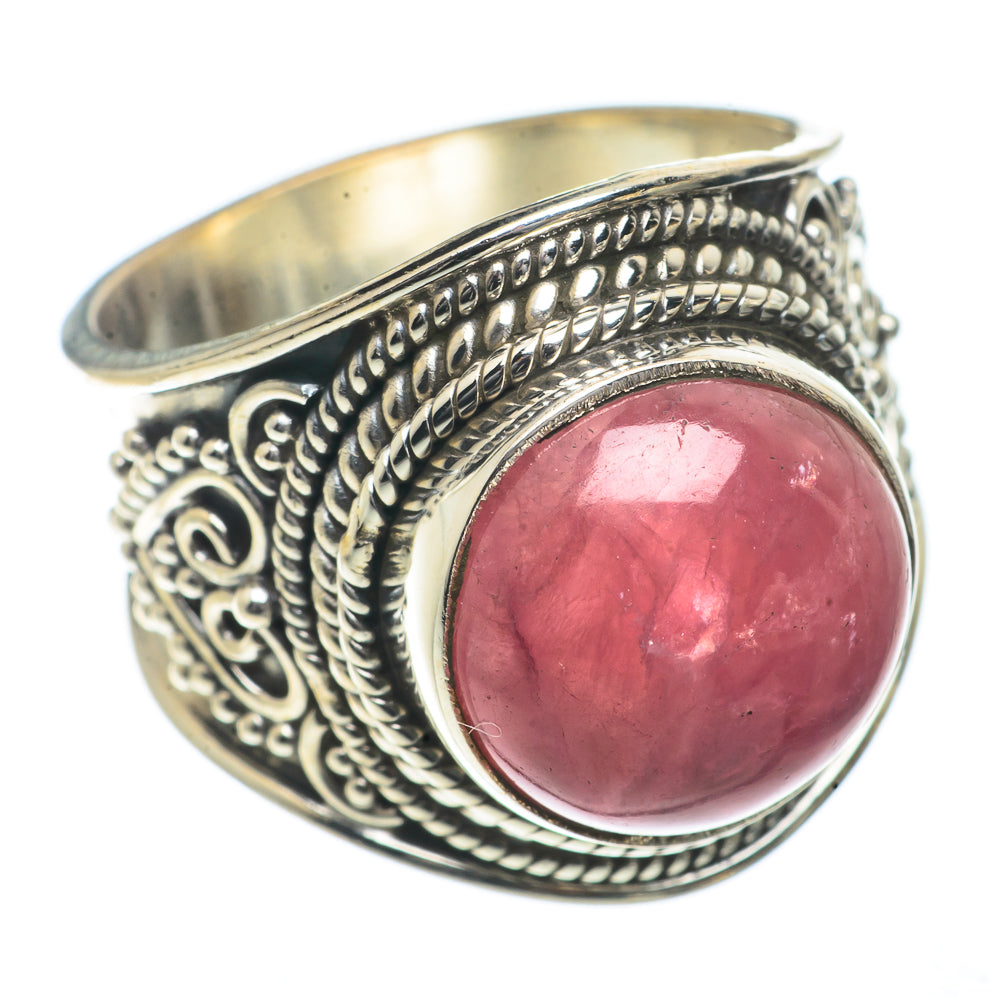 Rhodonite Rings handcrafted by Ana Silver Co - RING66527