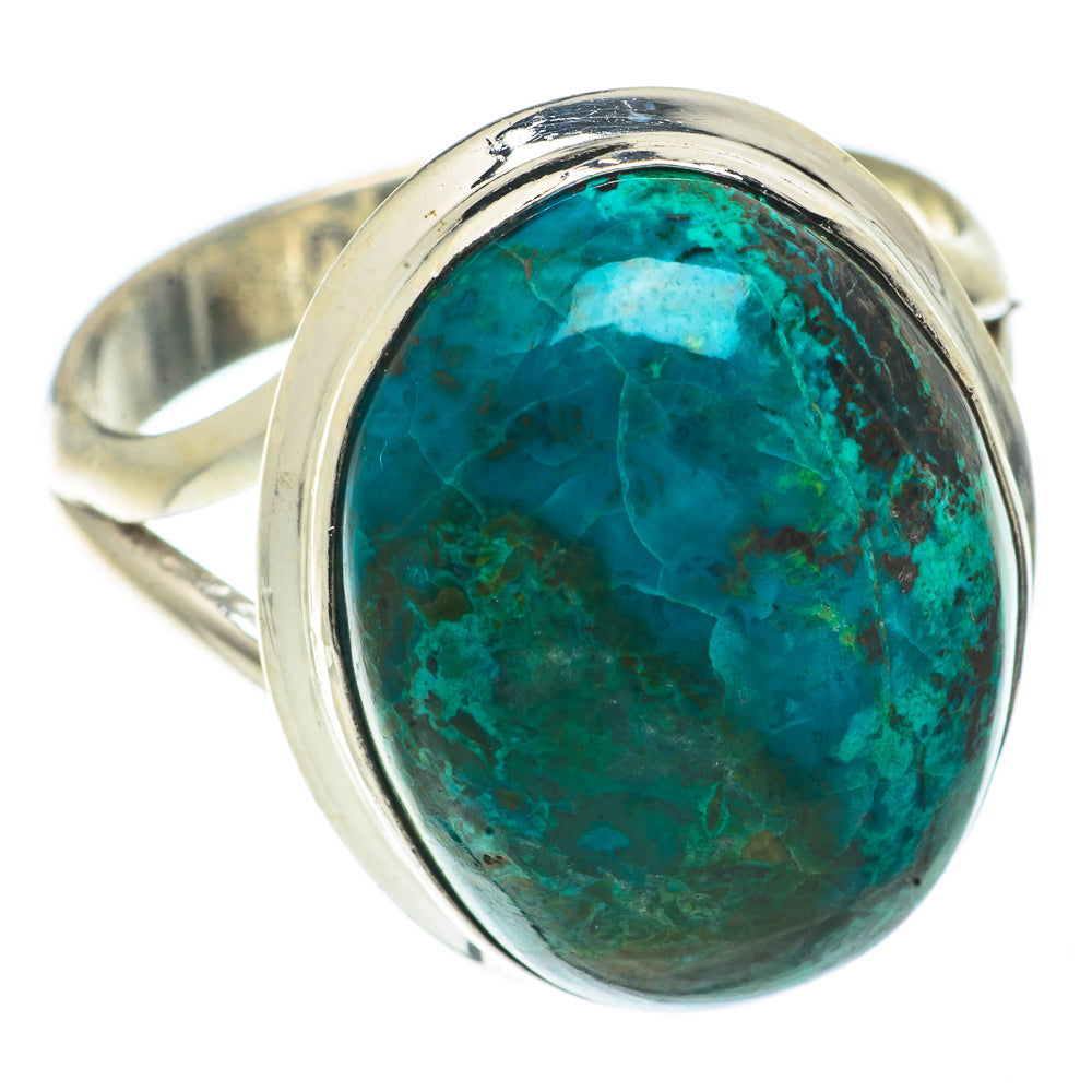 Chrysocolla Rings handcrafted by Ana Silver Co - RING66540
