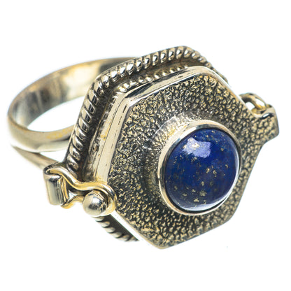 Lapis Lazuli Rings handcrafted by Ana Silver Co - RING66541