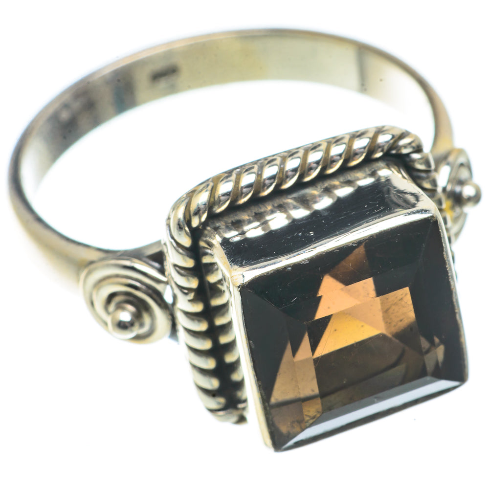Smoky Quartz Rings handcrafted by Ana Silver Co - RING66544