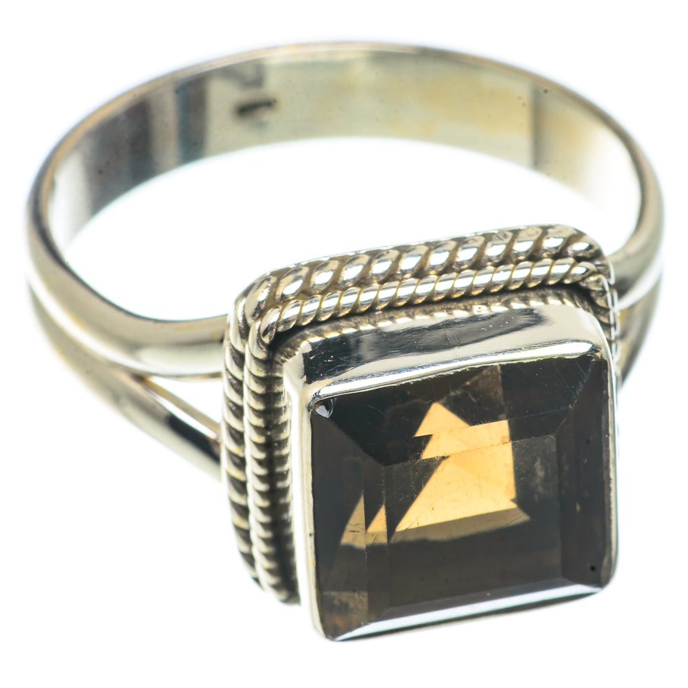 Smoky Quartz Rings handcrafted by Ana Silver Co - RING66545