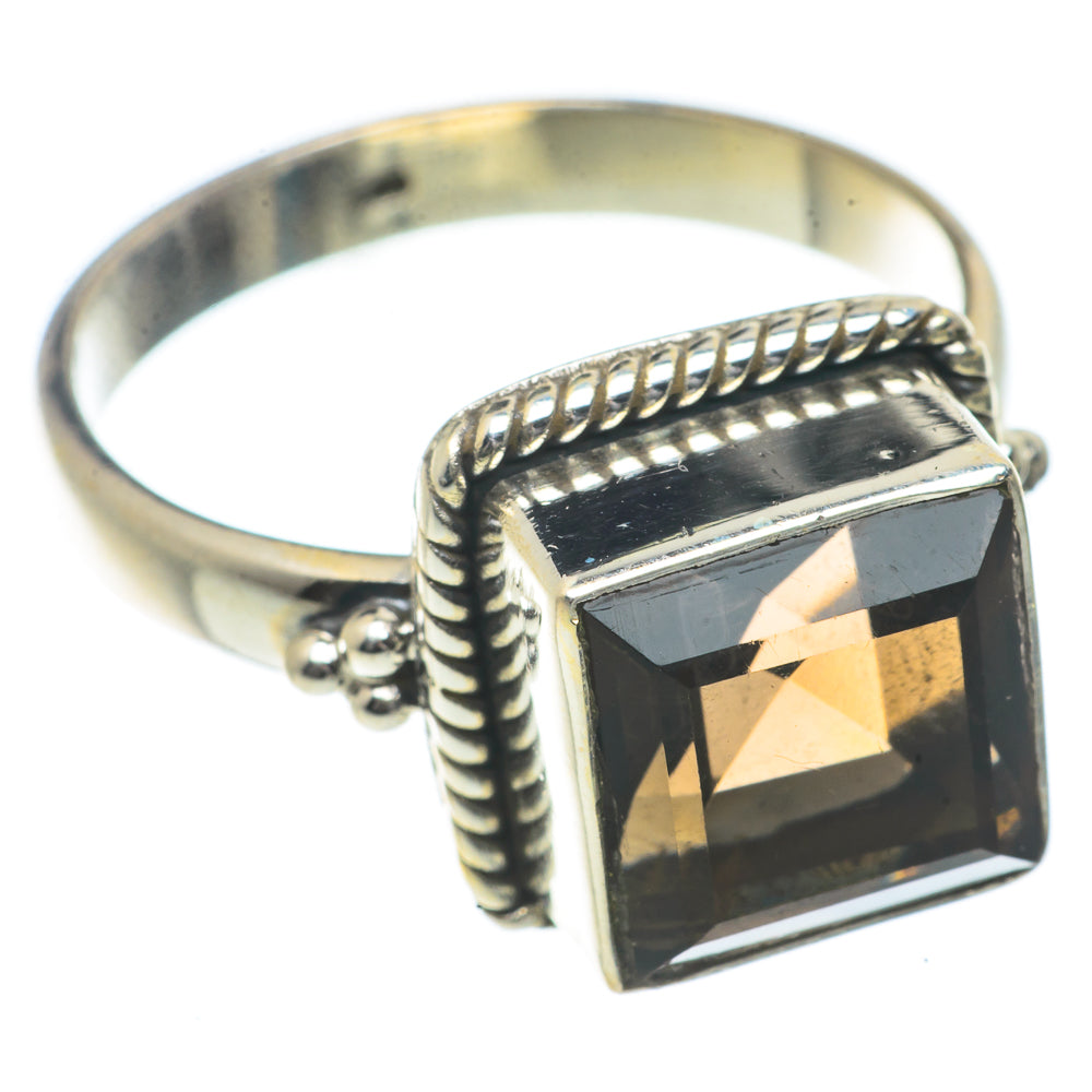 Smoky Quartz Rings handcrafted by Ana Silver Co - RING66546
